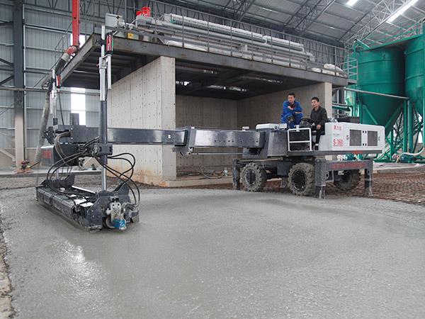 其用于现代工业厂房、大型商场、货仓及其他大面积混凝土地面施工